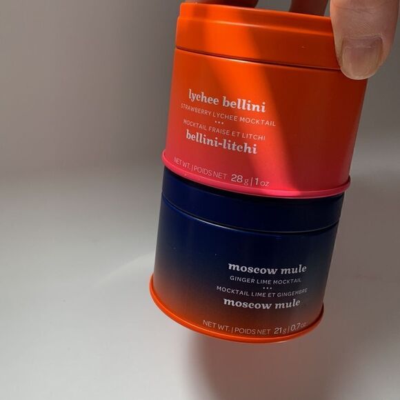 Two Davids Tea Magnetic Metal Tins - Picture 4 of 4